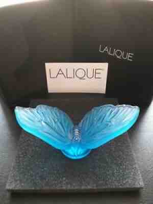 Lalique Crystal Blue Aurore Butterfly 10421000 Brand New in box !!! Gift Idea !