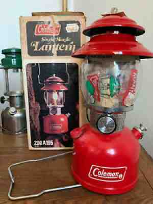 Lantern Coleman 200A195 red