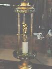 Greek goddess oil rain lamp RARE Floor Model 55”.  70’s WORKING!!