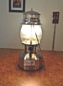 "LIGHTNING BUG" AMISH MADE / ALL SS + BRASS- 1,000 CP Pressure Lantern NEW/RARE!