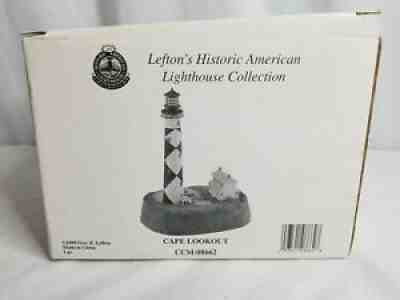 Lefton Historic American Lighthouse Cape Lookout North Carolina CCM08662 NEW