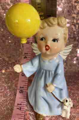 Rare~Vintage Fine A Quality Girl Angel Pjs Birthday Balloon Toy Horse Japan