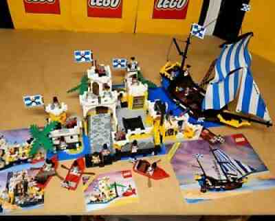 LEGO Pirates Imperial Lot. 6276 Eldorado Fortress, 6274 Caribbean Clipper 6265 +