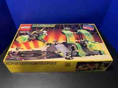 Lego 6988 Legoland Space Blacktron Alpha Centauri Outpost Vintage 1991 9v