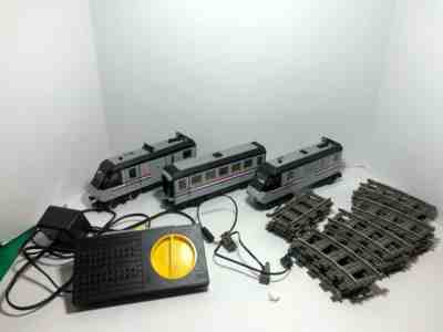 Vintage 1991 LEGO System 9V Electric Train Metroliner 4558 w/ Box & Instructions