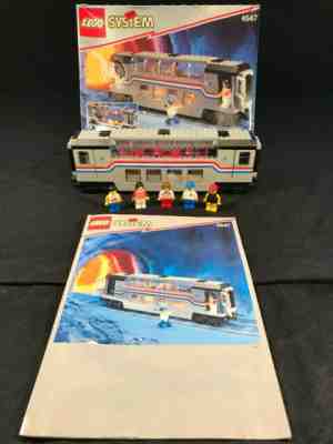 LEGO 4547 Railway 1993 Metroliner Panorama Car 100% Complete w/ Box & Booklet