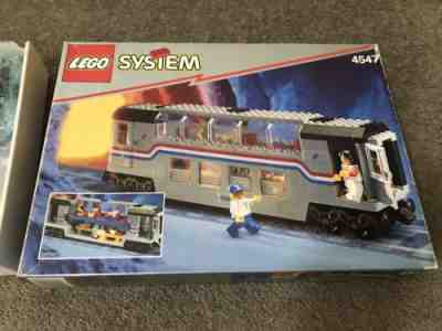 Vintage Lego Train 4547 Club Car For Metroliner 4558 100% Complete In Box