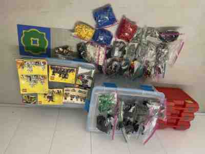 Lot Of Dozens of Vintage Lego Sets /Black Monarch Castle / Kings Castle /Ship