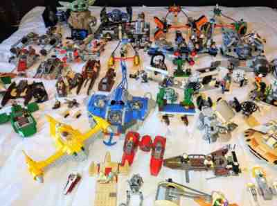 RARE VINTAGE LEGO Star Wars Lot - 30+ sets & over 40 lbs of LEGO bulk & minifigs