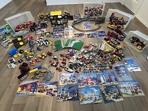 Lego HUGE vintage lot of 37 Sets Some Rare/Retired With Instructions See Details