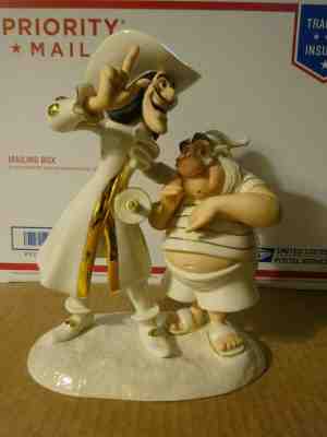 Rare DISNEY Captain Hook & Mr. Smee "FIND ME PETER PAN" LENOX Collectible Figure
