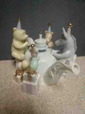 Lenox Poohs outlet birthday celebration tea pot