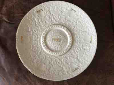 LENOX Passover Jewish Museum SEDER PLATE 13" Serving Platter Ivory 24K Gold Trim