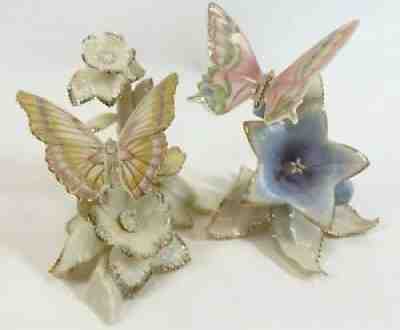 Lenox Stocking Splendor Vintage LENOX Pair Splendor Spring Summer Respite Porcelain Butterfly ...