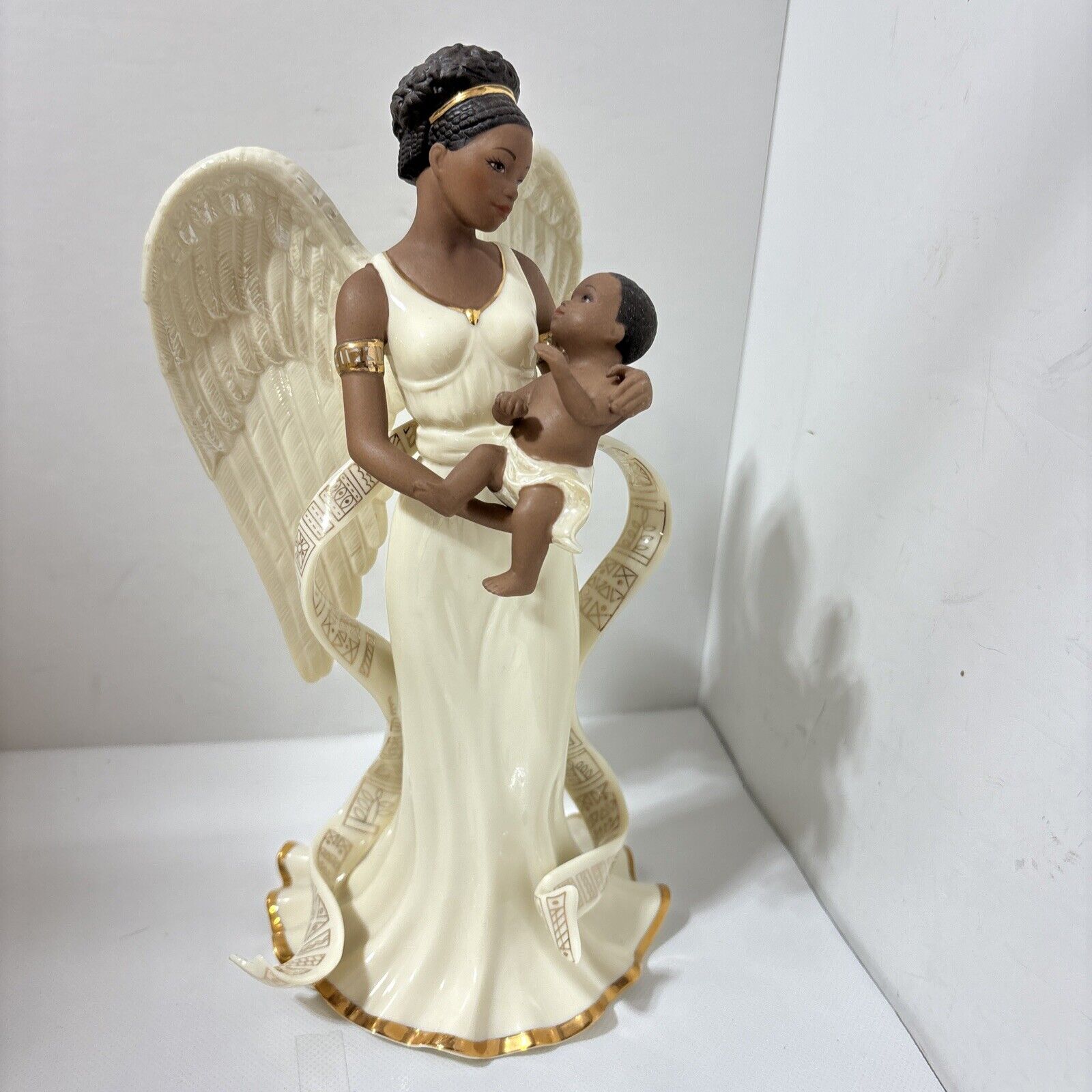 Lenox Malaika, Guardian Angel Of Love African American Collection Figurine