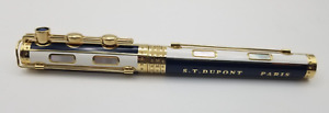 ST DUPONT ORIENT EXPRESS BLUE WHITE LACQUER LIMITED ED ROLLERBALL PEN 241029