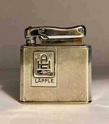 Vintage lighter Ibelo Monopol Sterling silver case 935 LAPPLE