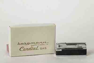 Bergmann Automatc Cardial Gas Lighter with Original Package,2 5/8x1 3/16in