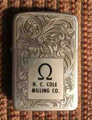 Vintage Park Windproof Lighter Made In The USA  Engraved 