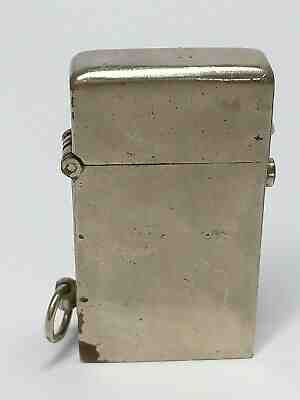 RARE Antiqu 1920 AUSTRIAN RK Semi-automatic Pocket Petrol Lighter System Thorens