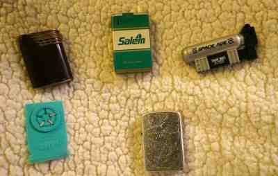 LOT of Unique Lighters Art Deco RAMASPIN Tortoise Shell PARK TANK BOY SALEM