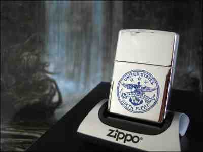 1996 Zippo U.S. SIXTH FLEET. NAVY uss