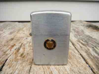 VINTAGE 3 BARREL ZIPPO CIGARETTE LIGHTER F.O.E. ORDER OF EAGLES PAT. 2032695