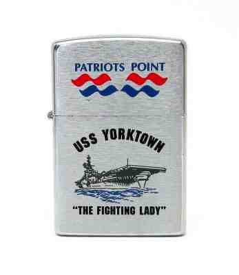 1995 ZIPPO USS YORKTOWN PATRIOTS POINT LIGHTER