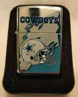 Zippo Lighter NFL Dallas Cowboys Football Collectible Helmet sporting goods GUC