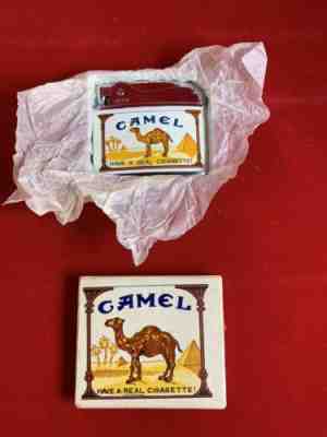 Vintage Camel Lighter--- Zenith JAPAN Advertising--- NEW IN BOX---NEVER USED---