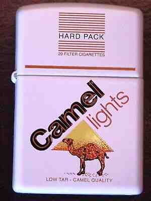 Camel Lights Hard Pack Cigarette CZ717 Zippo 2006  MIB