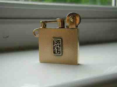 VICEROY lighter, MINIATURE SIZE, RARE, solid gold