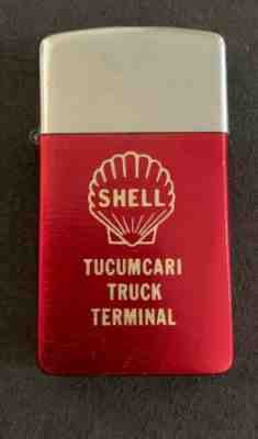 Vintage Shell Truckstop Cigarette Lighter Very Rare Park Lighter Good Condition.