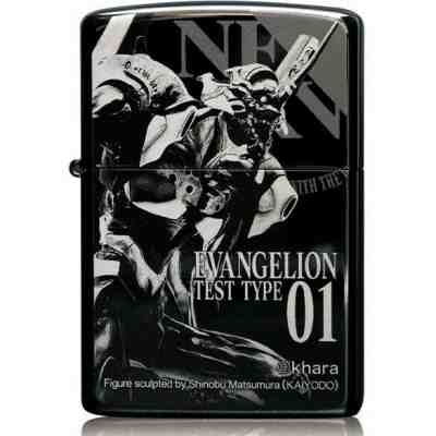 Zippo Evangelion Eva01 ??? ?? Runaway Black Titanium Coating Japan Limited Anime