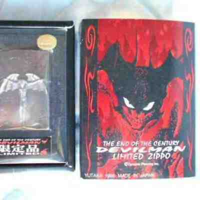 Zippo Oil Lighter Devilman Limited Edition End Century Japan Japanese Anime