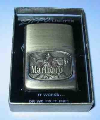 1976 Marlboro Zippo - Unstruck in the Box