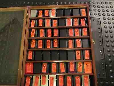  rare 56 harley davidson zippo lighter set collectable collection lot with case