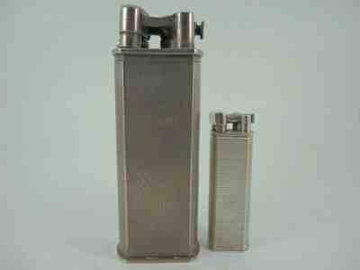 Dunhill Solid Sterling Silver Table / Desk Lighter  -  No Reserve 