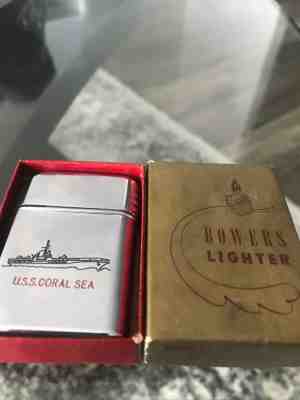 22 1940s Vintage Zippo Lighters Mint 3 Barrel Hinge 2032695 Various Naval Ships