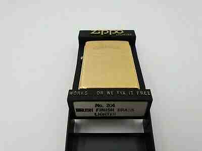 Camel Zippo lighter SOLID BRASS 1932-1984 commemorative EXTREMELY RARE MIB