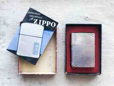 VERY RARE 1930S GULF ADVERTISING ZIPPO #2032695 W/ BOX PAPERS FIRES PERFECTLY