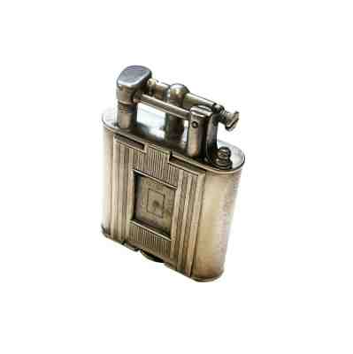 Solid Silver Dunhill Watch Lighter 1920s Great Working Condition