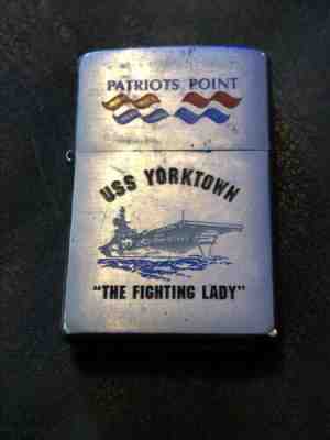 zippo lighter - USS Yorktown