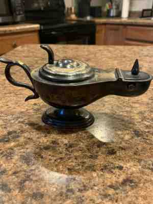 Vintage Dunhill Aladdin's Lamp table cigarette lighter