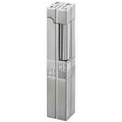 Givenchy MDL3800 Dia-Silver 4G Pattern Flint Gas Lighter