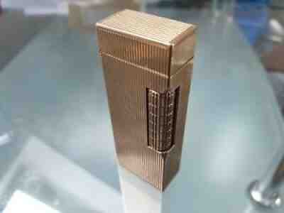 Ultra Rare 9ct Gold Alfred Dunhill Lighter 1963 London.