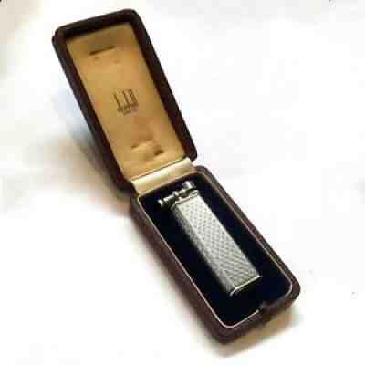 Dunhill Sylphide Lighter, Solid Silver, With Original Box, Just Serviced