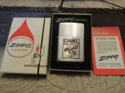 1973 Camel GT Challenge Zippo lighter. NIB