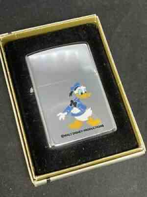 1977 Donald Duck Zippo - NIB Walt Disney - Unfired in Box - HPC