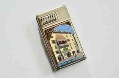 VINTAGE 1950s IMCO PERPLEX PETROL LIGHTER , PATENT AUSTRIA 6300 ,